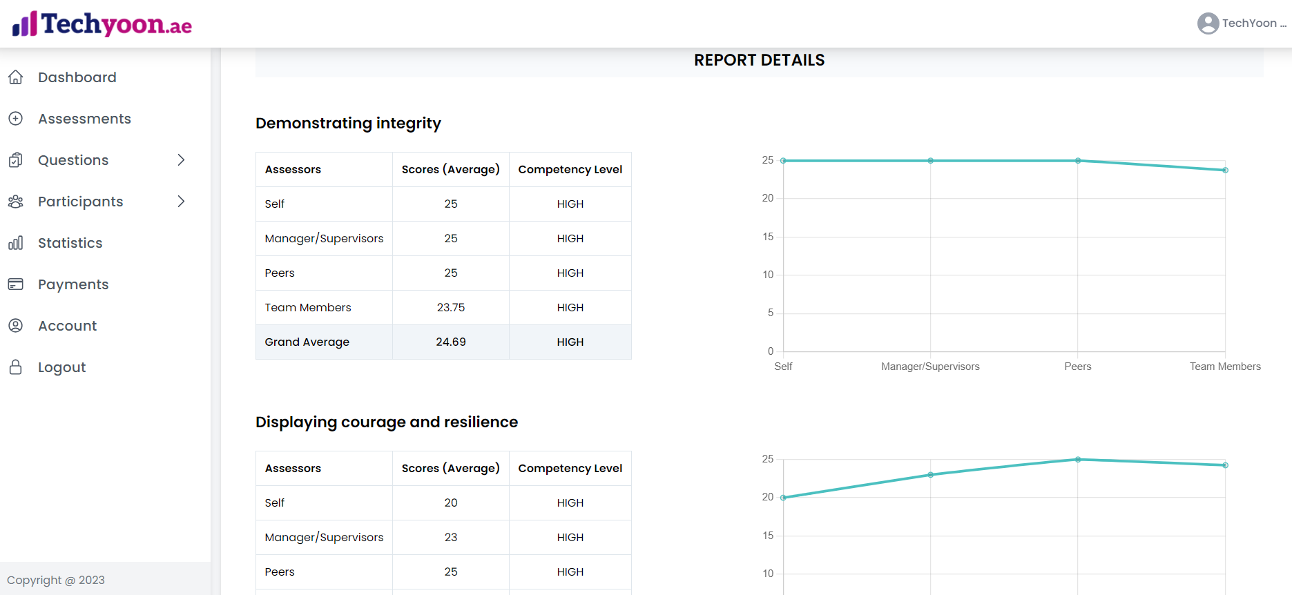 360 Degree Assessment Report Page 2